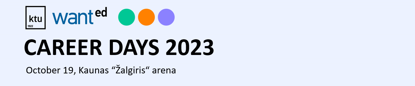 Career days, 2023. October 19, Kaunas "Žalgiris" arena